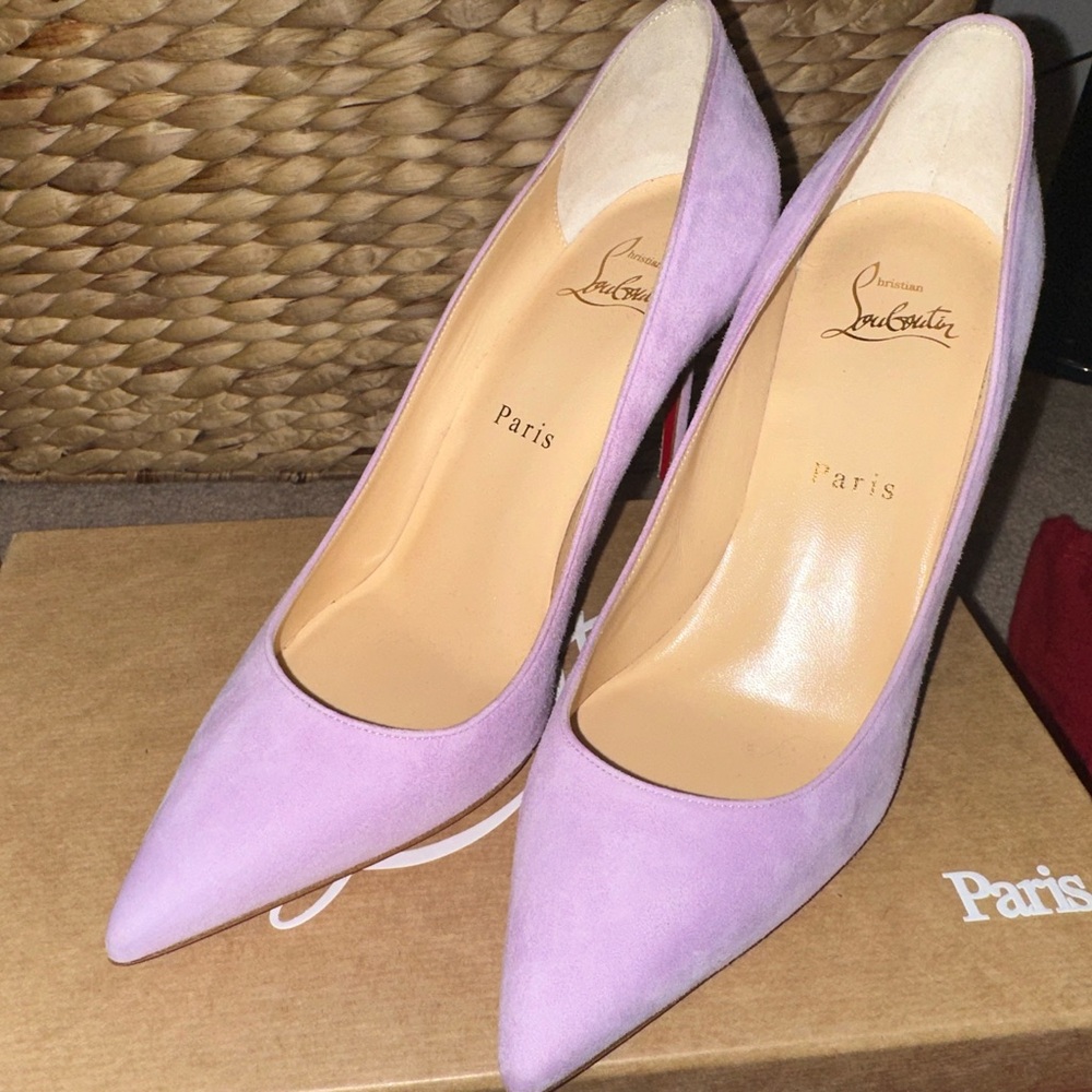 Kate 85 Suede Violetta Pumps